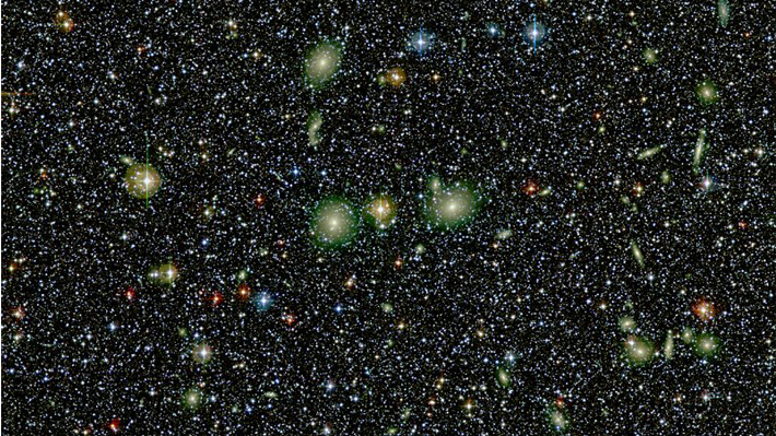 Galaxies are moving towards The Great Attractor. We don't know what it is. Yet.